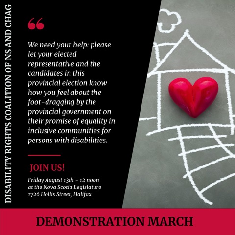 Demonstration March poster