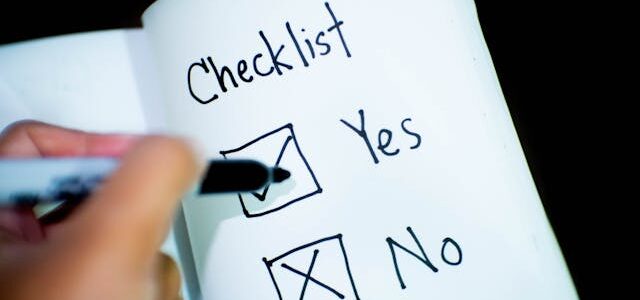 Checklist